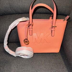 Michael Kors  small coral Tote Bag